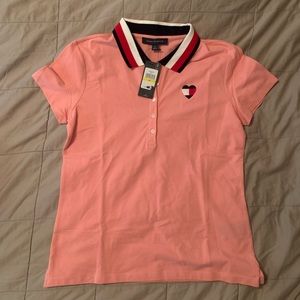 Tommy Hilfiger Pink Polo, Size Women’s M